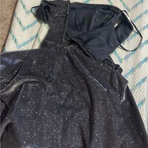 City Studio Charcoal Dress